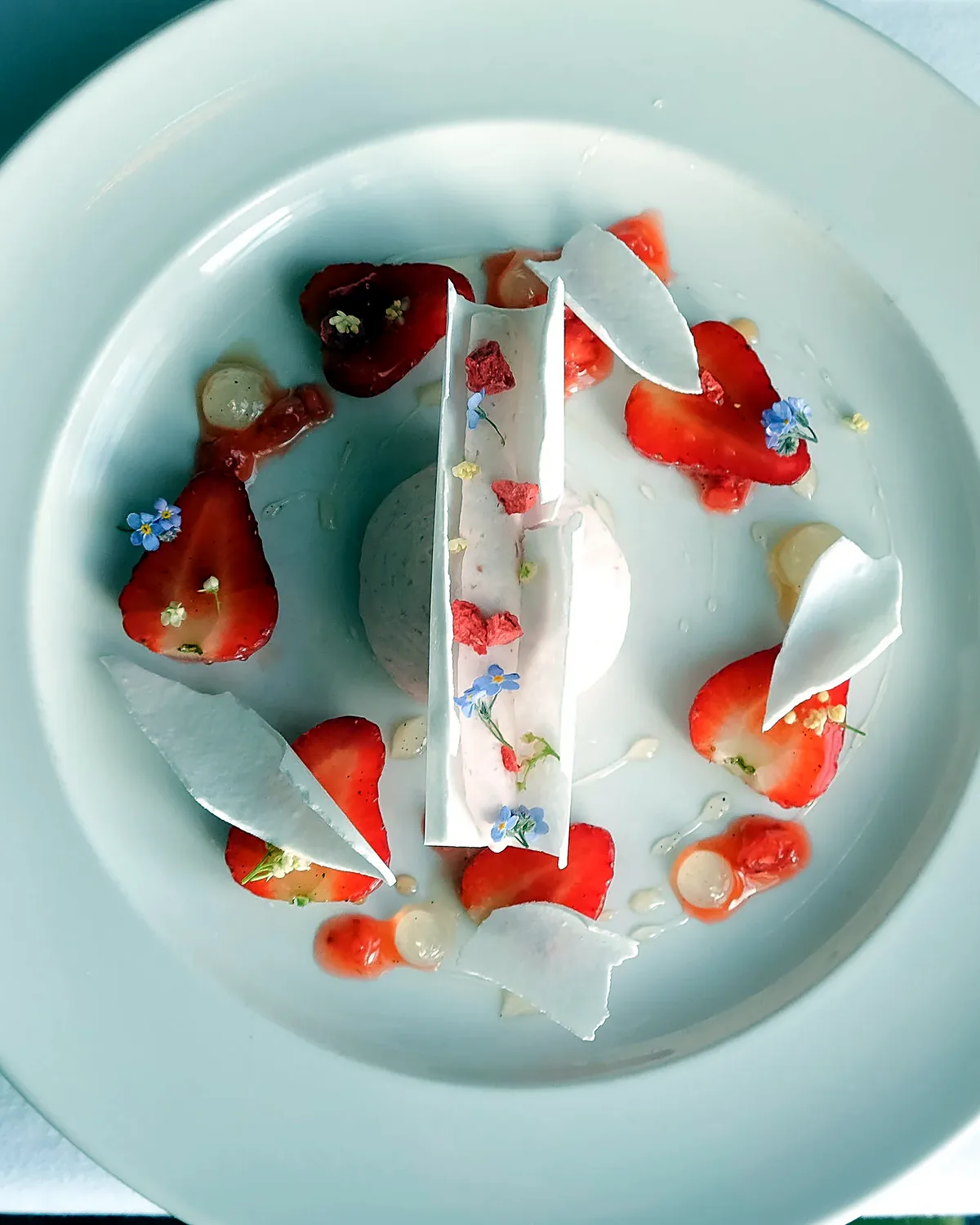 Strawberries and cream