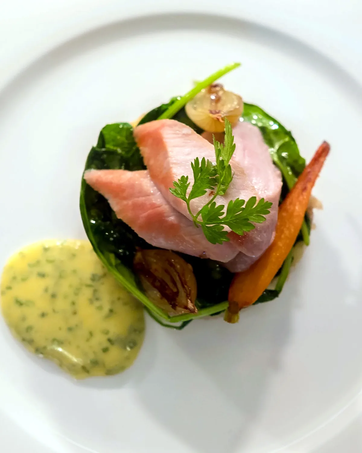Fish course